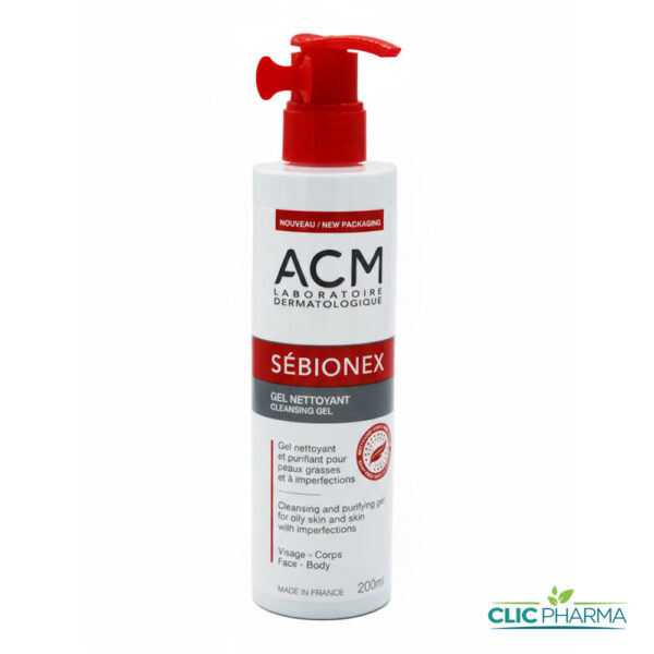 ACM SEBIONEX GEL MOUSSANT 200ML