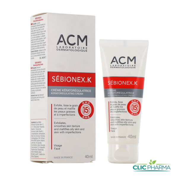 ACM SEBIONEX K CREME KERATOREGULATRICE 40ML