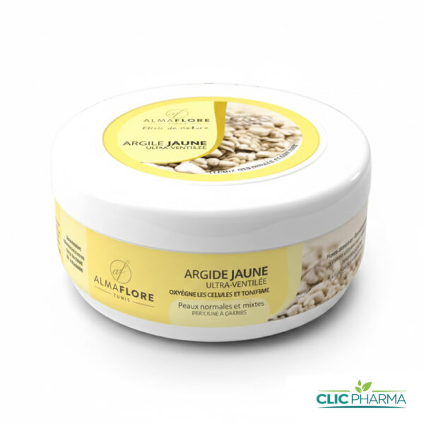ALMAFLORE ARGILE JAUNE 100g