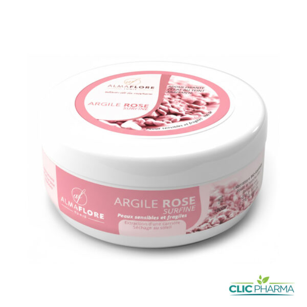 ALMAFLORE ARGILE ROSE 100g