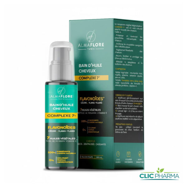 ALMAFLORE BAIN D'HUILE COMPLEX 7+ FLAVONOIDE 100ML