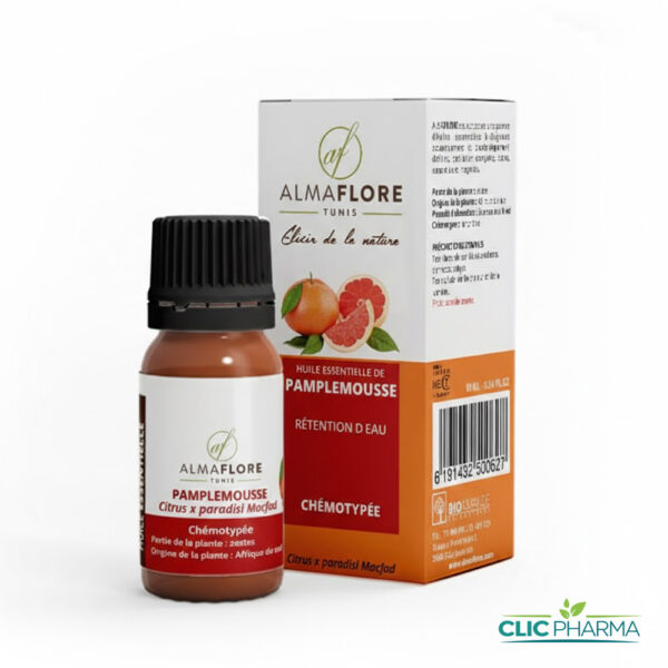 ALMAFLORE HUILE ESSENTIELLE DE PAMPLEMOUSSE 10ML