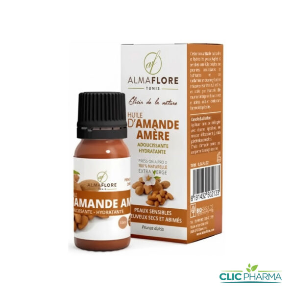 ALMAFLORE HUILE D'AMANDE AMERE 10ML