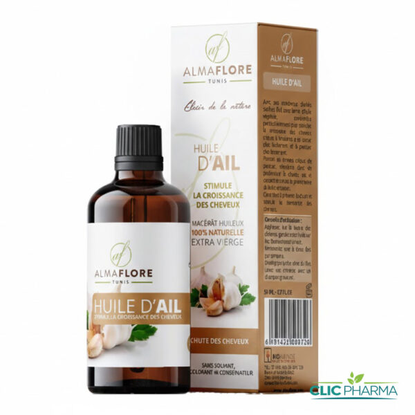 ALMAFLORE HUILE D'AIL 50ML
