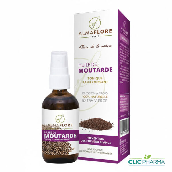 ALMAFLORE HUILE DE MOUTARDE 50ML