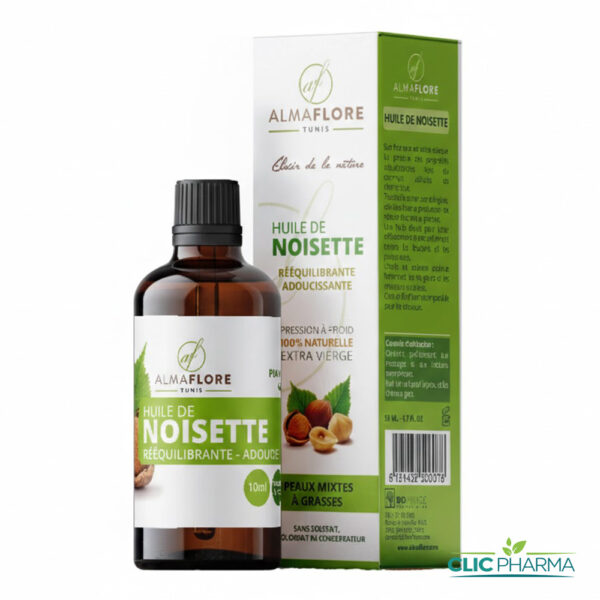 ALMAFLORE HUILE DE NOISETTE 50ML