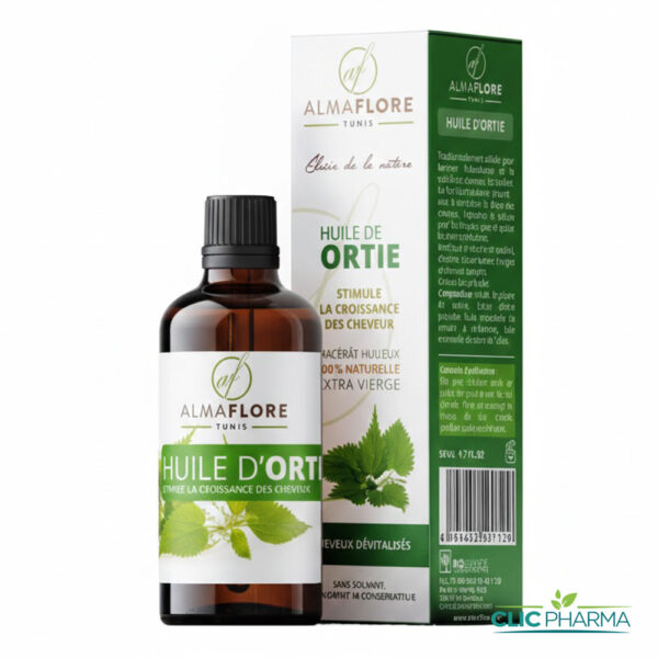 ALMAFLORE HUILE D'ORTIE 50ML