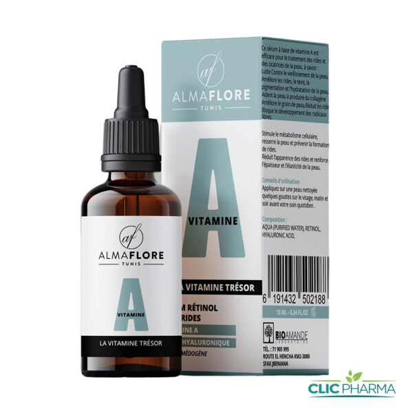 ALMAFLORE SERUM VITAMINE A 10ML