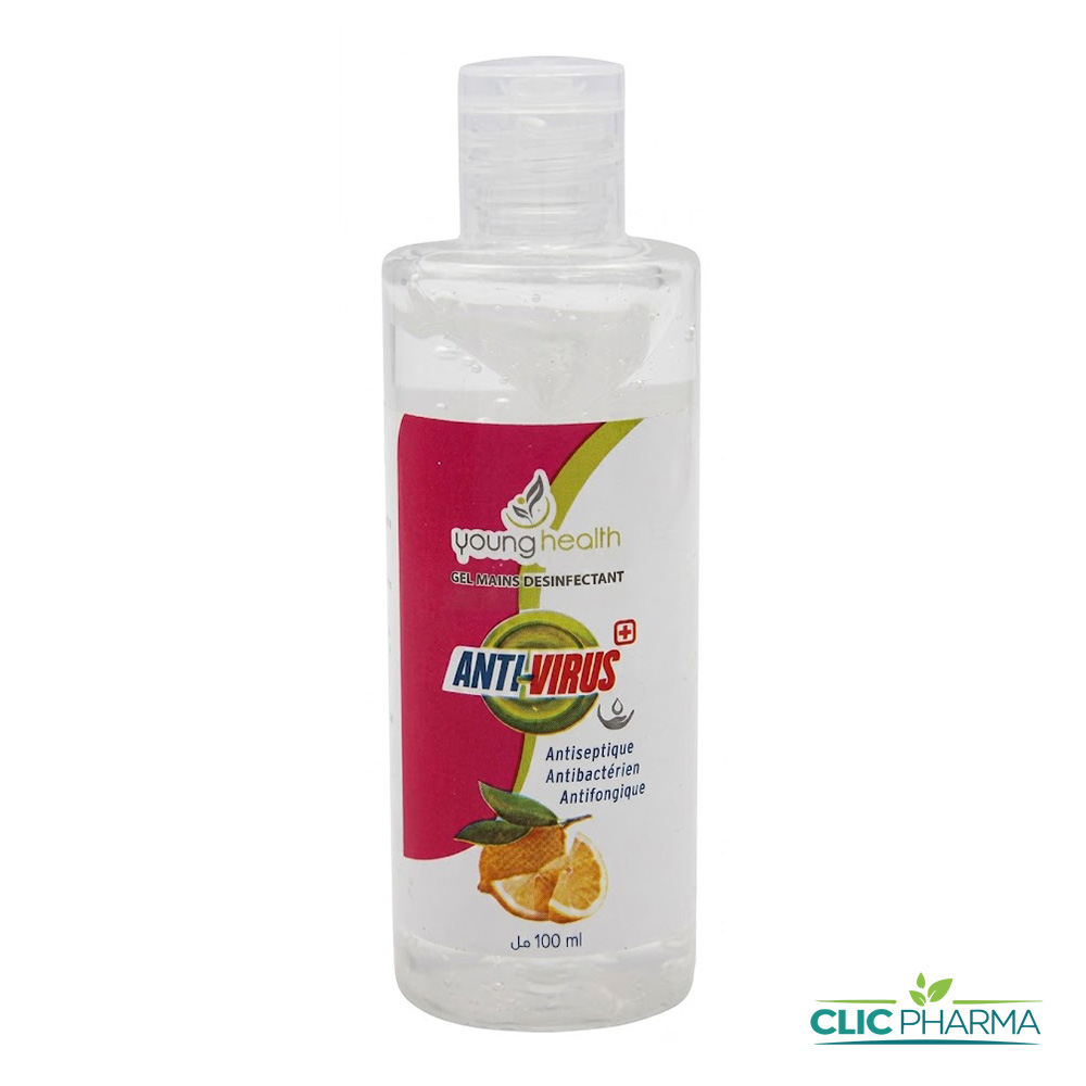 ANTI-VIRUS+ GEL HYDROALCOOLIQUE 100ML