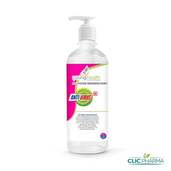 ANTIVIRUS+ GEL HYDROALCOOLIQUE 500ML