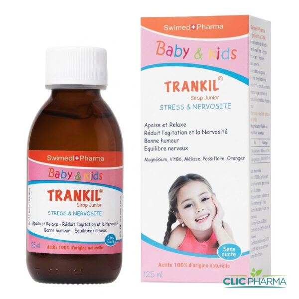 BABY KIDS TRANKIL STRESS NERVOSITE SIROP 125ML