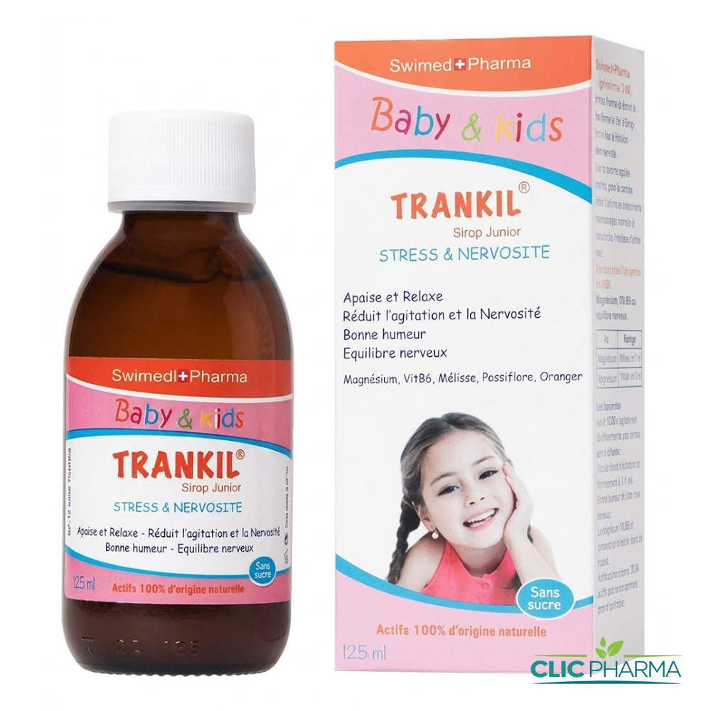 BABY KIDS TRANKIL STRESS NERVOSITE SIROP 125ML
