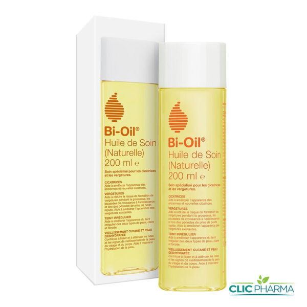 BIO OIL HUILE DE SOIN NATURELLE 200ML