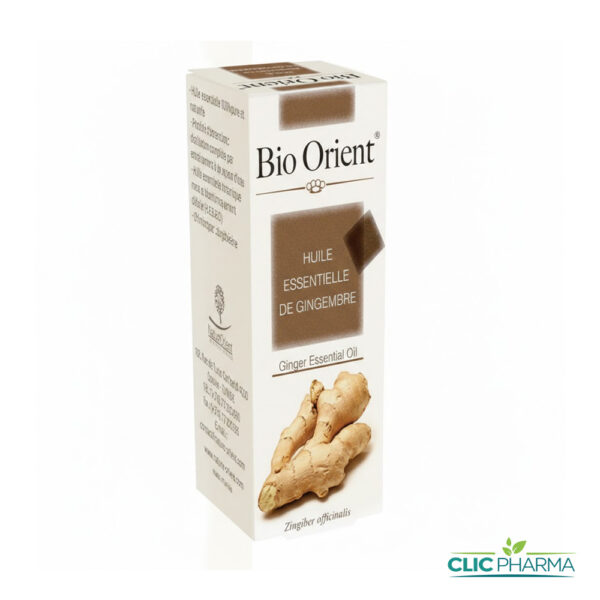 BIO ORIENT HUILE ESENTIELLE DE GINGEMBRE 10ML