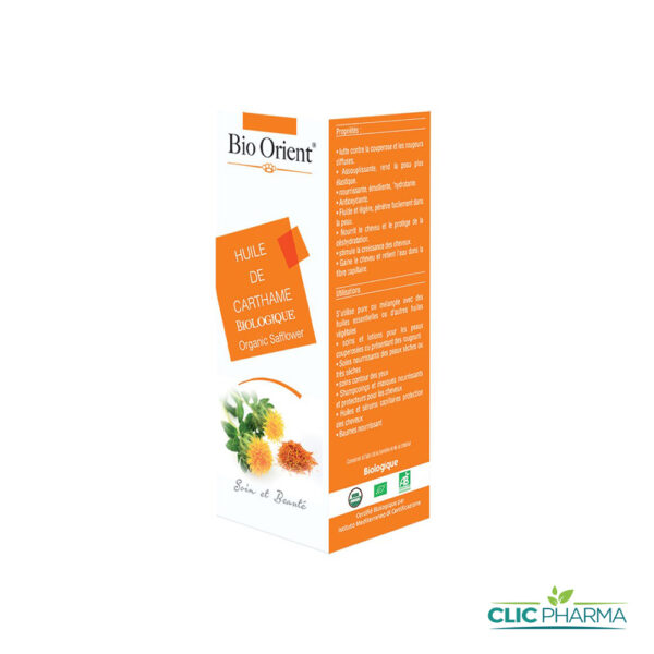 BIO ORIENT HUILE VEGETALE DE CARTHAME 10ML