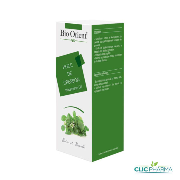 BIO ORIENT HUILE VEGETALE DE CRESSON 90ML