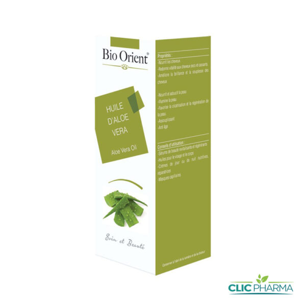 BIO ORIENT HUILE VEGETALE D'ALOE VERA 90ML