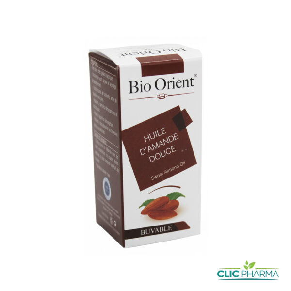 BIO ORIENT HUILE VEGETALE D'AMANDE DOUCE 10ML