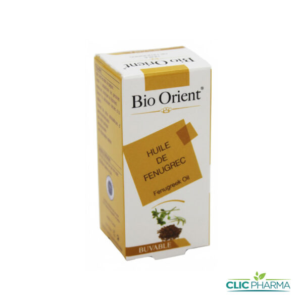 BIO ORIENT HUILE VEGETALE DE FENUGREC 10ML