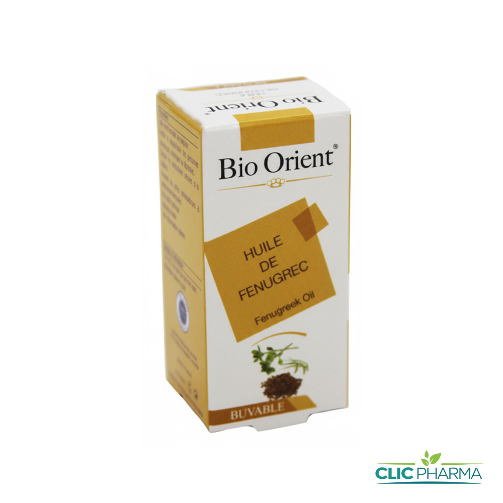 BIO ORIENT HUILE VEGETAL FENUGREC 10 ML