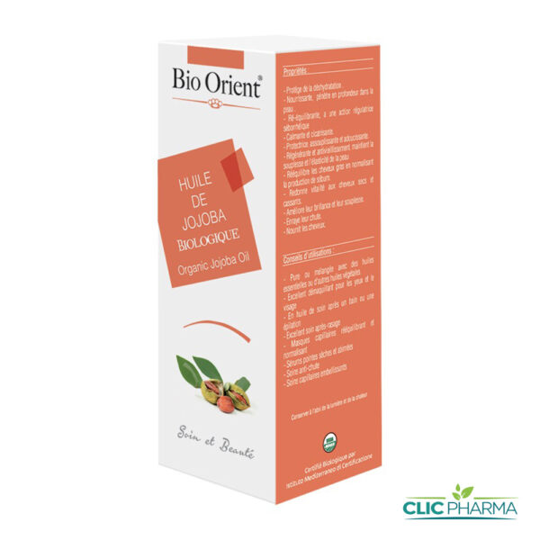 BIO ORIENT HUILE VEGETALE DE JOJOBA 90ML