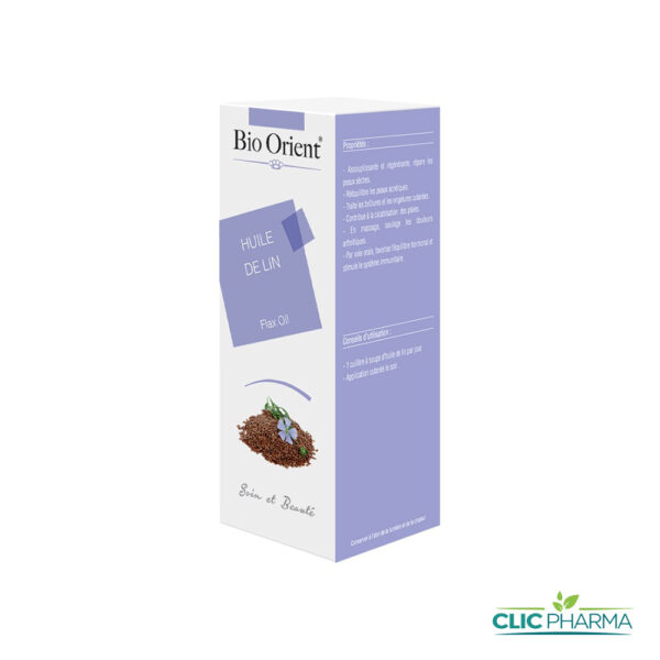BIO ORIENT HUILE VEGETALE DE LIN 10ML