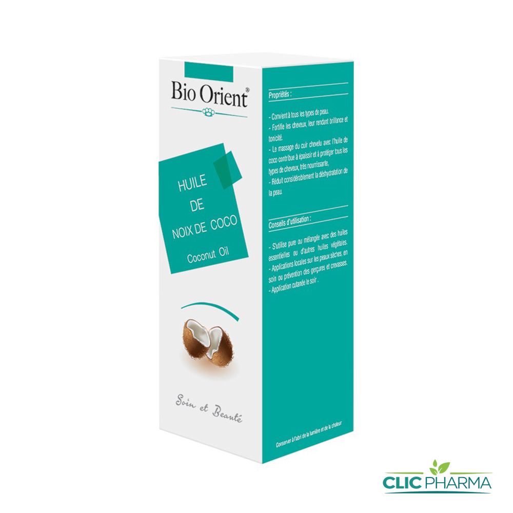 BIO ORIENT HUILE VEGETAL NOIX DE COCO 90 ML