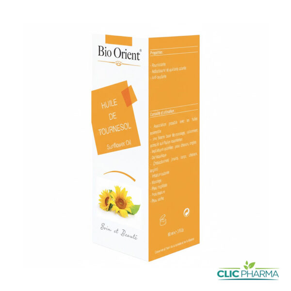 BIO ORIENT HUILE VEGETALE DE TOURNESOL 90ML