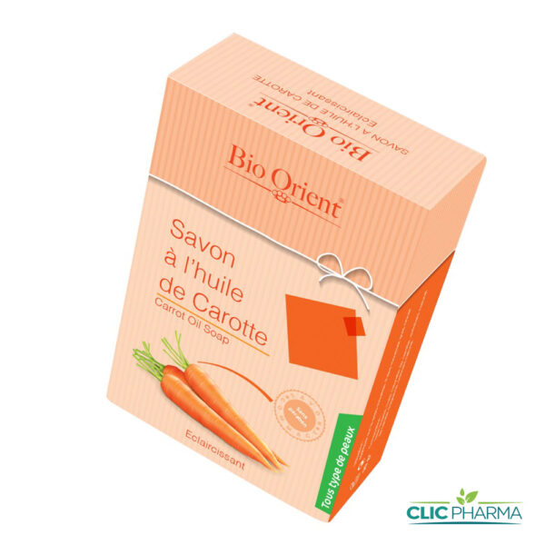 BIO ORIENT SAVON A L'HUILE DE CAROTTE 90g