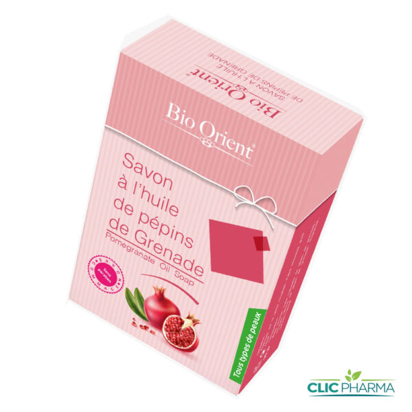 BIO ORIENT SAVON A L'HUILE DE PEPINS DE GRENADE 90g
