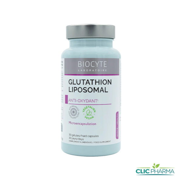 BIOCYTE GLUTATHION LIPOSOMAL (30 GELULES)