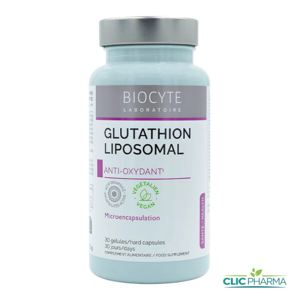 BIOCYTE GLUTATHION LIPOSOMAL (30 GELULES)