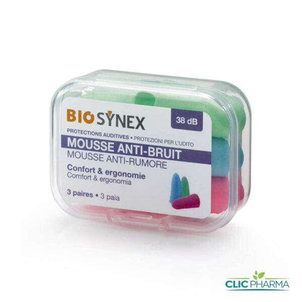 BIOSYNEX MOUSSE ANTI-BRUIT (3 PAIRES)