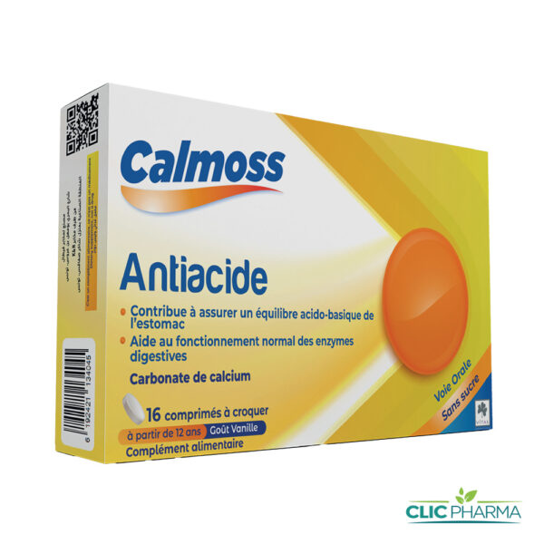 CALMOSS ANTIACIDE (16 COMPRIMES)