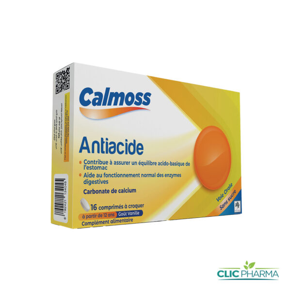 CALMOSS ANTIACIDE (16 COMPRIMES)