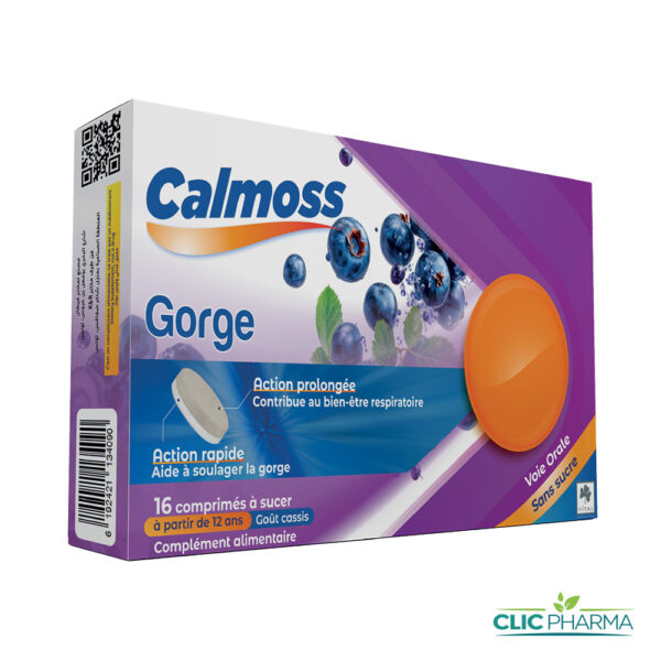CALMOSS GORGE CASSIS (16 COMPRIMES)
