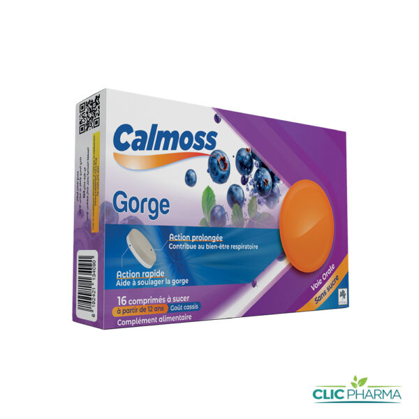 CALMOSS GORGE CASSIS (16 COMPRIMES)