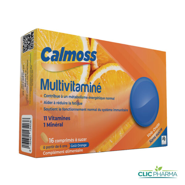 CALMOSS MULTIVITAMINE (16 COMPRIMES)