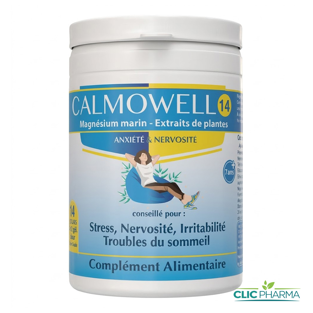 CALMOWELL ANIXIETENERVOSITE GELULES B14