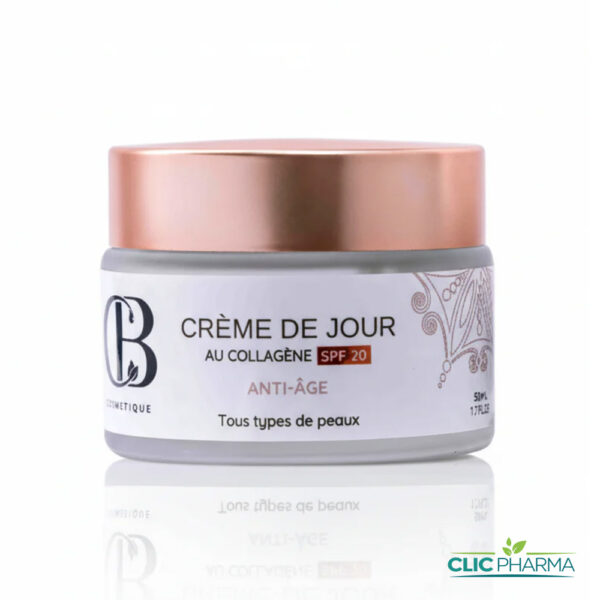 CB CREME DE JOUR ANTI-AGE AU COLLAGENE SPF20 50ML