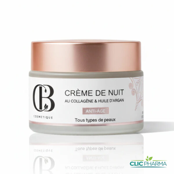 CB CREME DE NUIT ANTI-AGE AU COLLAGENE 50ML