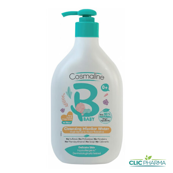 COSMALINE BABY EAU MICELLAIRE 0M+ 500ML