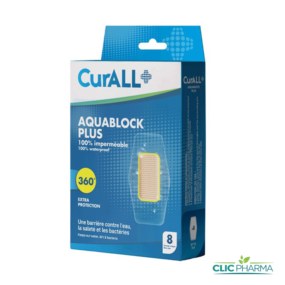 CURALL AQUABLOCK PLUS IMPERMEABLE B 8