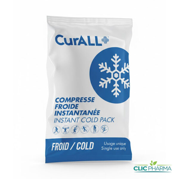 CURALL COMPRESSE FROIDE INSTANTANEE (BOITE DE 2)