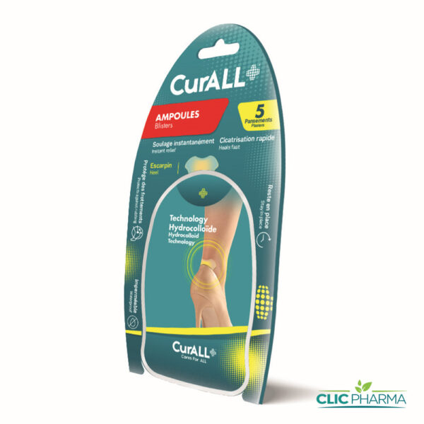 CURALL PANSEMENT AMPOULES ESCARPIN (BOITE DE 5)