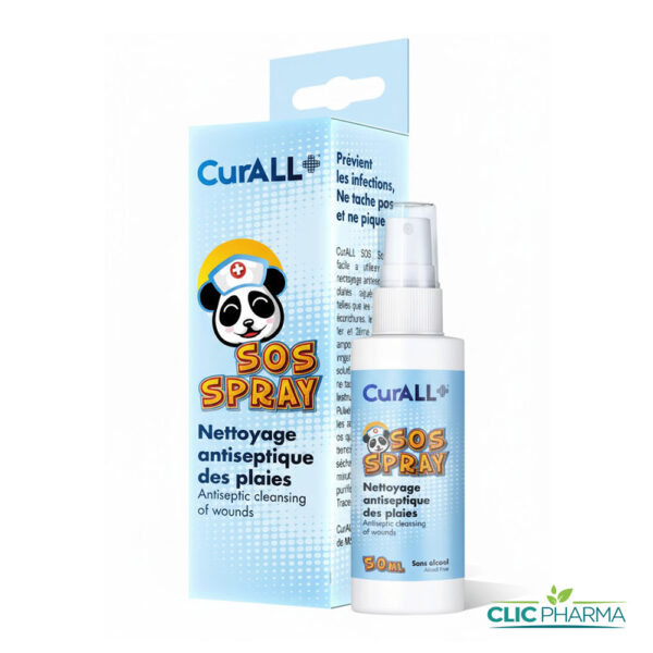 CURALL SOS SPRAY ANTISEPTIQUE 50ML
