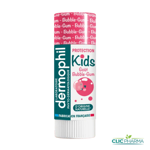DERMOPHIL STICK A LEVRES KIDS BUBBLE GUM 4g