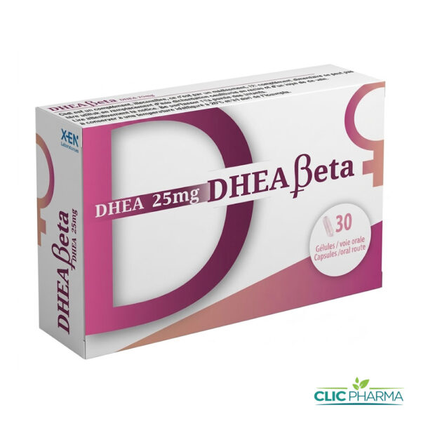 XEN DHEA BETA 25mg (30 GELULES)