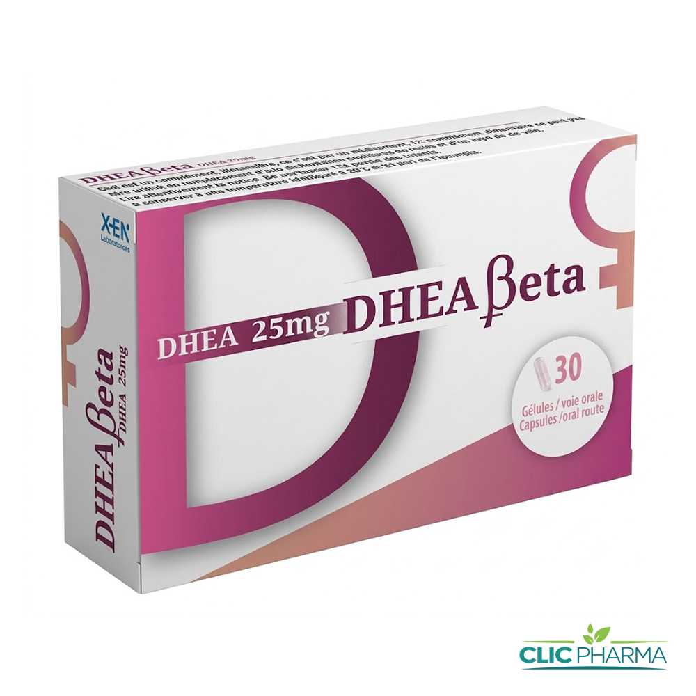 DHEA BETA 25MG GELULES B30