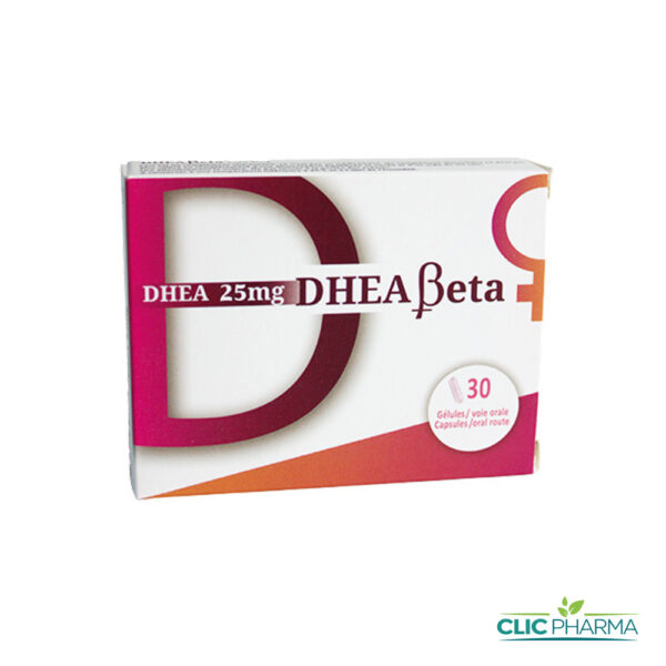 DHEA BETA 25mg (30 GELULES)